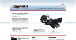 Desktop Screenshot of msa-marine-systems.com